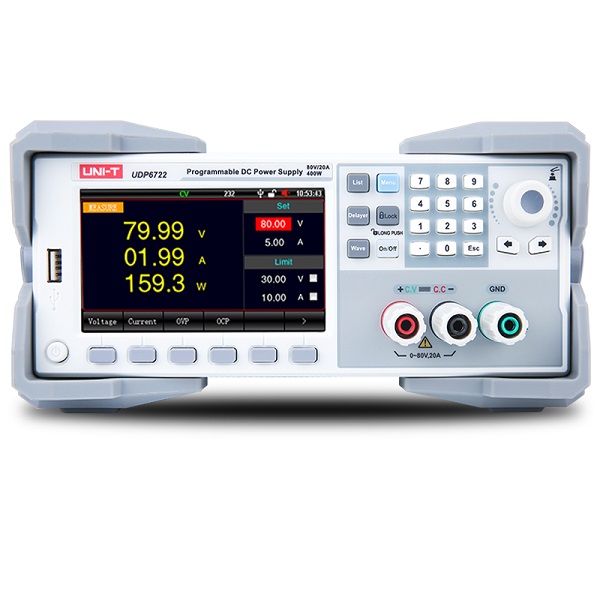 1695806120 UNI-T UDP6722 Programmable DC Power Supply- 80V, 20A - Image 1