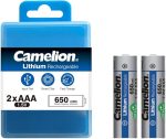 Camelion Lithium Battery AA Type-C 2200mWh | 1.5V Rechargeable