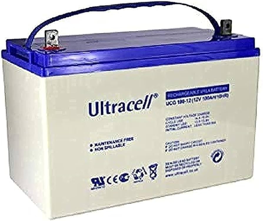 51WZ-cvRFwL._AC_UF894,1000_QL80_ Ultracell 12V/100A Regulate Lead Acid Rechargeable Battery - Image 1