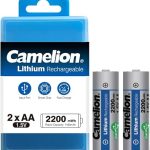 Camelion Lithium Battery AA Type-C 2200mWh | 1.5V Rechargeable