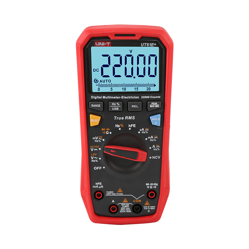 UT61E_1 UNI-T UT61E+ 1000V True RMS Digital Multimeter - Image 1