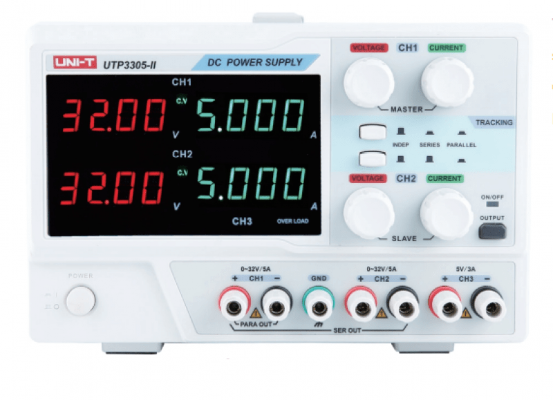 UTP3303-II UNI-T UTP3303-ll Digital DC Power Supply 32V/3A switch power Dual channel - Image 1
