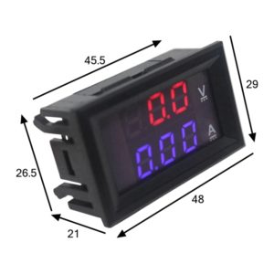 100.jpg_Q90.jpg_-300x300 DC 0-100V 100A Digital Voltmeter and Ammeter Dual Display With Shunt - Image 1