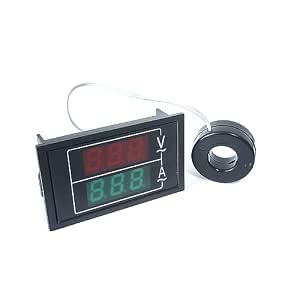 31INlkjyY-L._SY300_SX300_QL70_ML2_ DL85-2041 Digital LED Voltmeter Ammeter Display 80-300VAC / 0-99.9AAC - Image 1