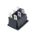 Switch (ON)-OFF-(ON) 2-Sides Momentary 250VAC 16A 6Pins - Image 2