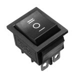 Switch (ON)-OFF-(ON) 2-Sides Momentary 250VAC 16A 6Pins